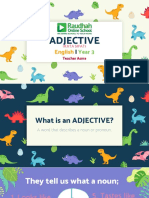 (GRAMMAR) Adjective