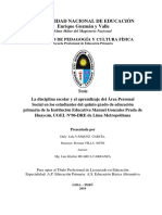 Tesis Disciplina Escolar PDF