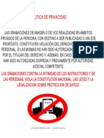 Politica de Privacida Cartel