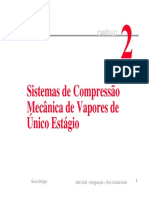 Sistemas de compressão mecânica de vapores de único estágio