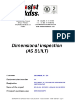 Dimensional Inspection (As Built)