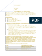 CLASIFICACION DE LA DEABETES (1) Juli