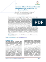 Analysis and Comparison of Space Vector and Sinusoidal PWM Controlled Two Level Inverter Fed 3-Induction Motor