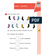 Make Equal Groups - Grouping: Here Are Some Socks