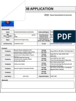 01 - CHANDIRASEKARAN Job Application