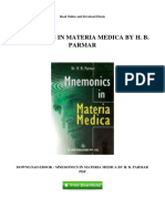 Download Mnemonics in Materia Medica PDF Free