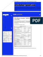 Tile Adhesive Standard - KENYA STANDARD DKS 2129 - 2008