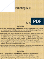 Marketing Mix Explanantion