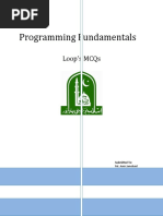 Javeria Ismail (20) Loops MCQ