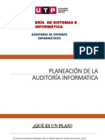 Planeacion de Auditoria Informatica PDF