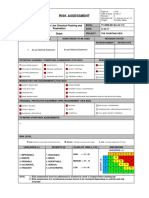 Chemical Flushing Risk Assessment