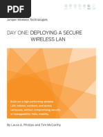 Deploying A Secure Wireless Lan: Day One