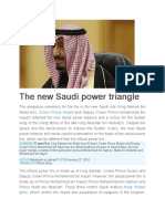 The New Saudi Power Triangle