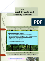 6.3 Support, Growth and Stability in Plants