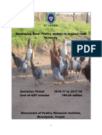 Developing Rural Poultry Models To Support Rural Economy: Pc-I Form