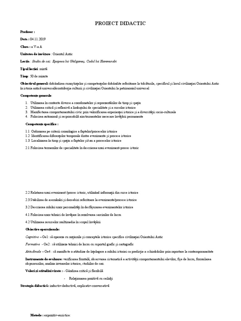 Proiect V A | PDF