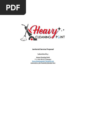 HEAVY CLEANING POINT letter final
