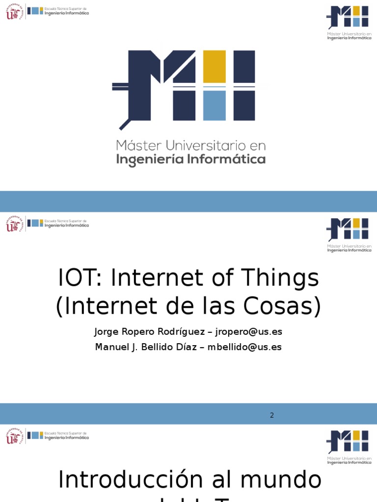 Introducción Al Mundo IoT | PDF | Internet de las Cosas | Internet
