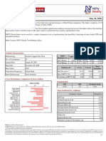 Portfolio Characteristics: 1 Year YTD QTD 5 Years Since Inception Index Returns (%)