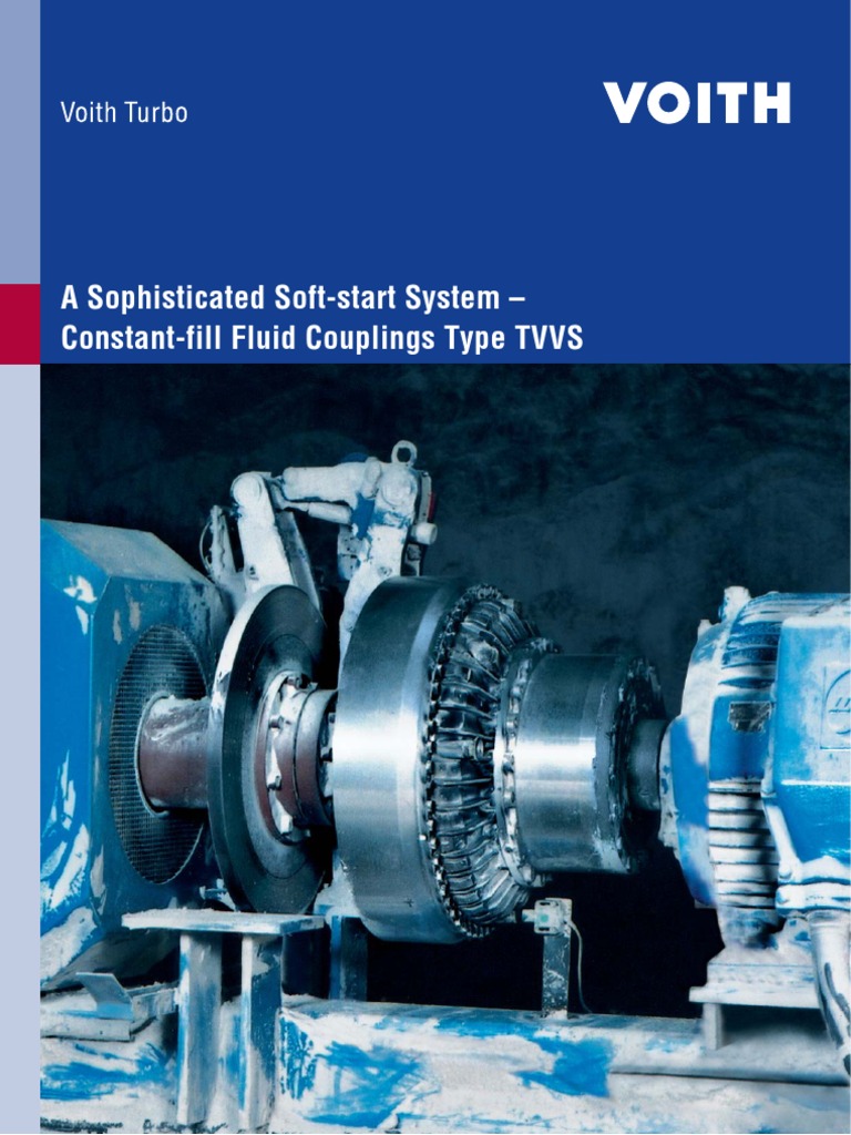746 e Cr322en Voith Tvvs Soft Start Fluid Coupling PDF Belt