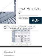 Fsapm Ols 7: Holding Company Accounts Under Mergers & Acquisitions