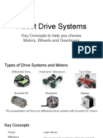 Robot Drive Systems: Key Concepts To Help You Choose Motors, Wheels and Gearboxes