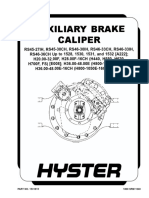 Auxiliary Brake Caliper (Up To 1528, 1530, 1531 and 1532)