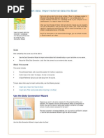 Import External Data To Excel