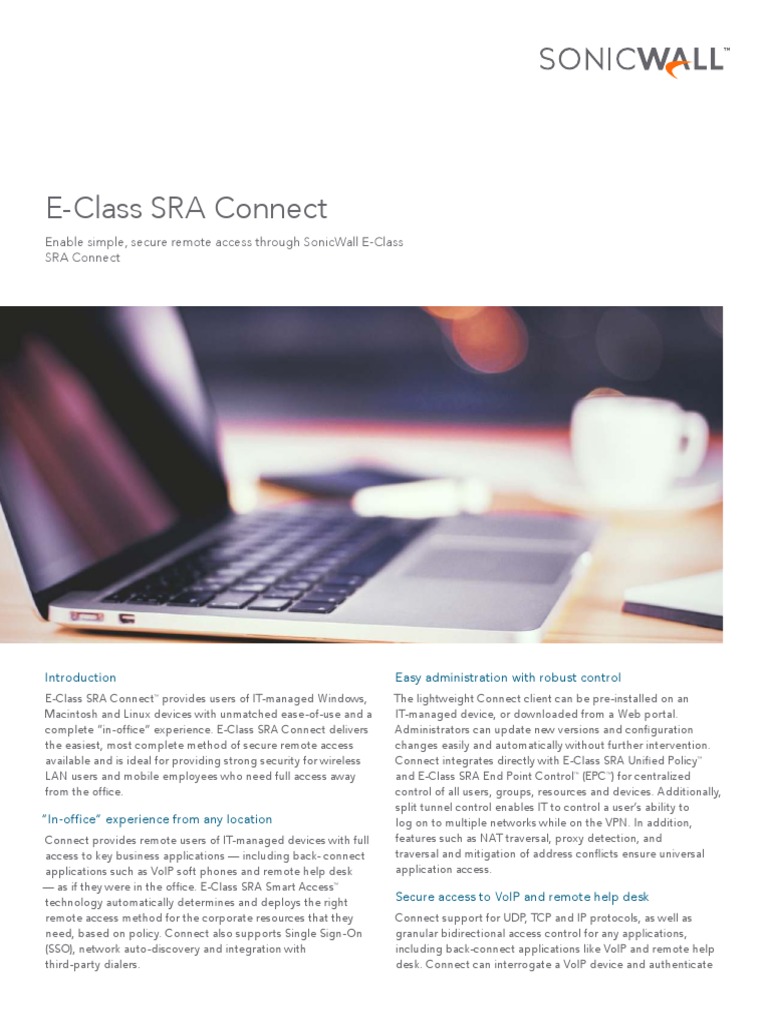 E Class Sra Connnet | PDF | Ios | Computer Network