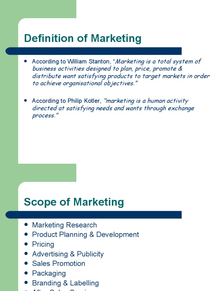 Definition of Marketing: Essential Insights for Business Success