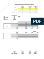 Excel - Class 1 (Solution)