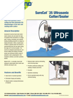 Surecut 35 Ultrasonic Cutter/Sealer: General Description
