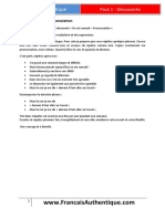 1 - On Est Samedi - 5 - Prononciation PDF