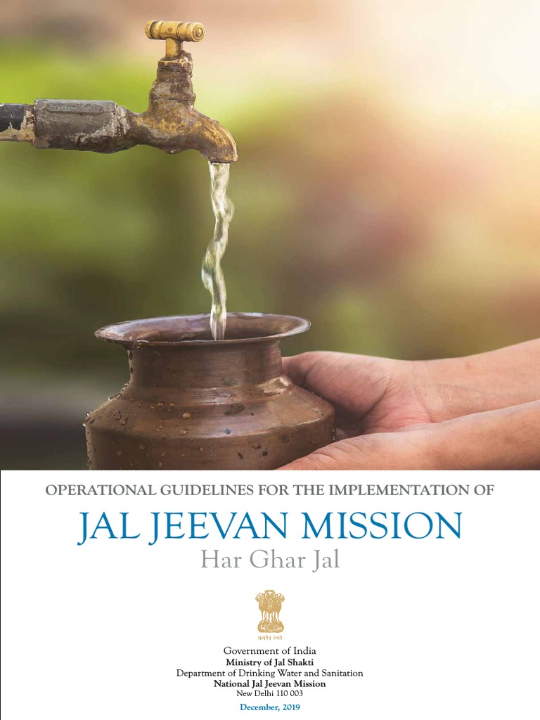 JJM Operational Guidelines PDF PDF Drinking Water Water Supply