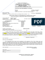 Permit To Study Format