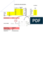 Excel Modeling of Portfolio Variance