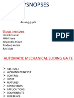 Mechanical Sliding Gate