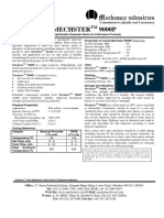Product Data Sheet for Pultrusion Resin Commitment to Quality