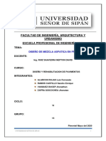 Diseño de Mezclas Asfalticas en Frio - Grupo 15 PDF