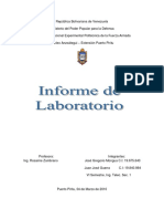 Informe de Laboratorio - Circuitos Logicos para Operaciones Basicas de Matematica PDF