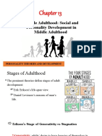 Middle Adulthood: Social and Personality Development in Middle Adulthood