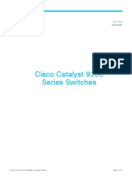 Cisco Catalyst 9200 Series Switches Data Sheet