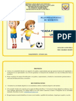 Planificaciã"n Iii Educacion Fisica y Deporte - Ii Etapa PDF