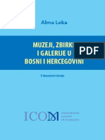Alma Leka. Muzeji, Zbirke I Galerije U BiH. Sarajevo, Udruzenje ICOM-Nacionalni Komitet BiH, 2017. (II Dopunjeno Izdanje)