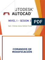 AutoCAD Nivel I Sesion 3