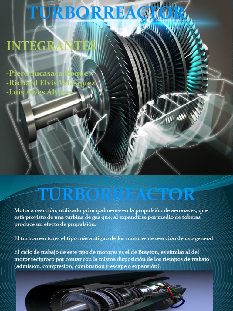 Turboreactor | PDF | Motor a reacción | Tecnología de vehículos
