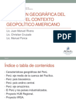 El Perú: eje geopolítico de Sudamérica