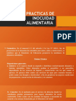 Buenas Practicas de Inocuidad Alimentaria