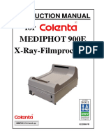 For Mediphot 900E: Instruction Manual