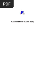 MOC Template | PDF | Waste | Toxicity